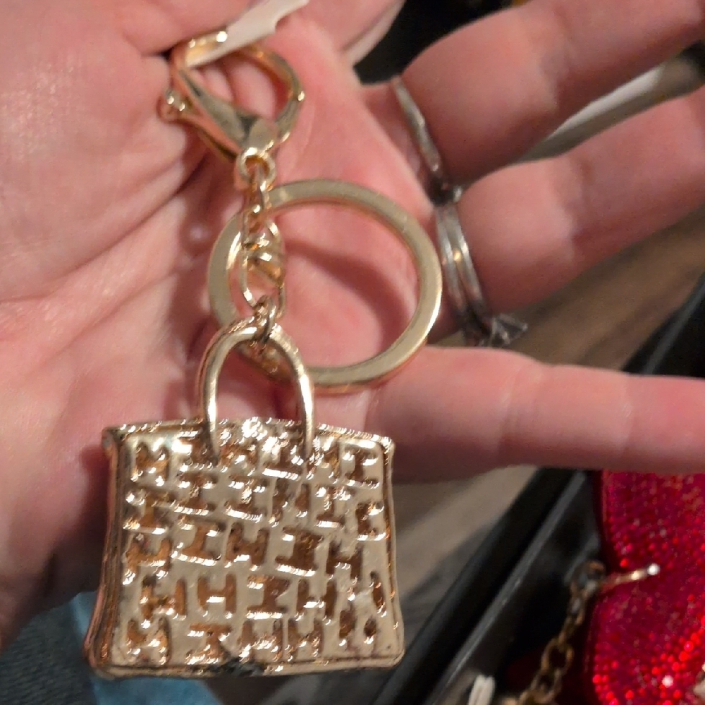 Elegant Gold Women's Bag Charm‎ - Picture 3 of 4